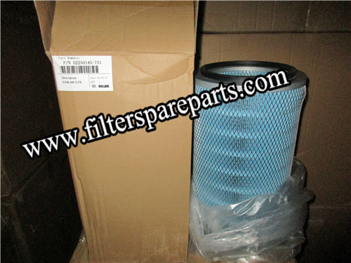 02250145-731 Sullair air filter - Click Image to Close